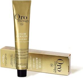 Fanola Oro Therapy Color Keratin 7.3 Medium Blonde Gold 100ml (7.3 Light Blond Gold)
