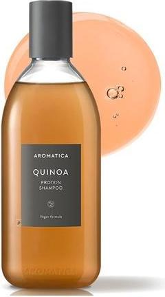 Actual product image Aromatica Quinoa protein shampoo (400 ml, Liquid shampoo)