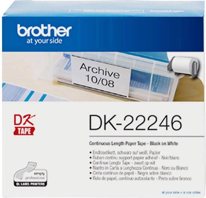 Actual product image Brother Labels DK