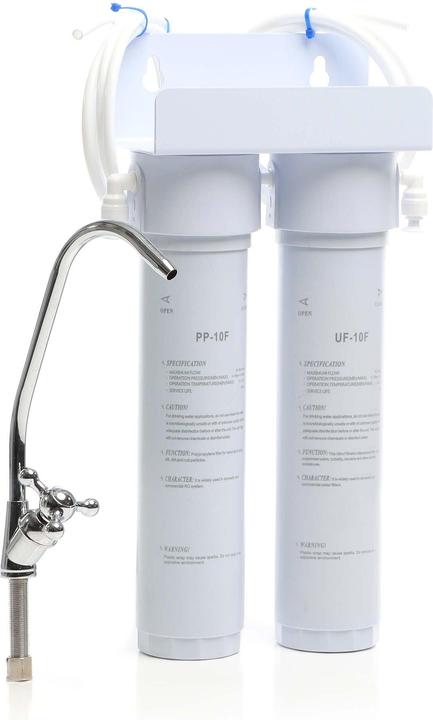 Produktbild Naturewater NW-2-PPUF 2 Stufen Untertisch Wasserfilter 5µ Sediment Ultrafilter