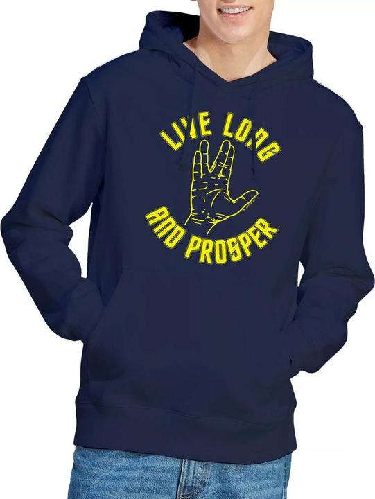 Immagine prodotto Live Long Felpa con Cappuccio Mano Uomo (XL)
