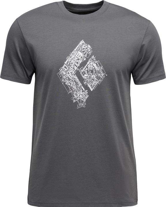 Black Diamond M Engineered Diamond Ss Tee (L)