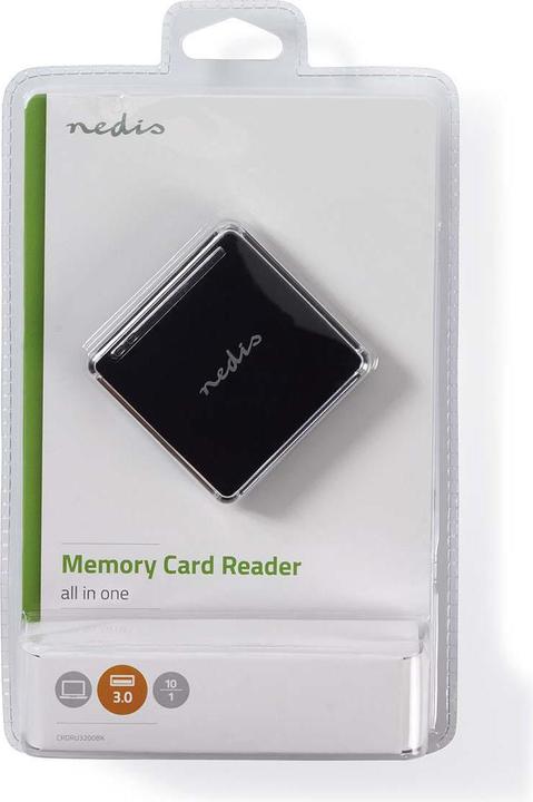 Produktbild Nedis Kartenleser All-in-One USB 3.0 5 Gbit/s (USB 3.0)