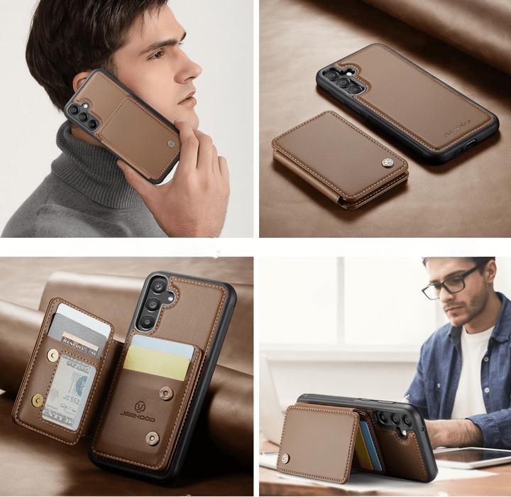 Produktbild Cover-Discount Galaxy A55 - 2-in-1 Backcover mit Kreditkarten-Etui (Samsung Galaxy A55)