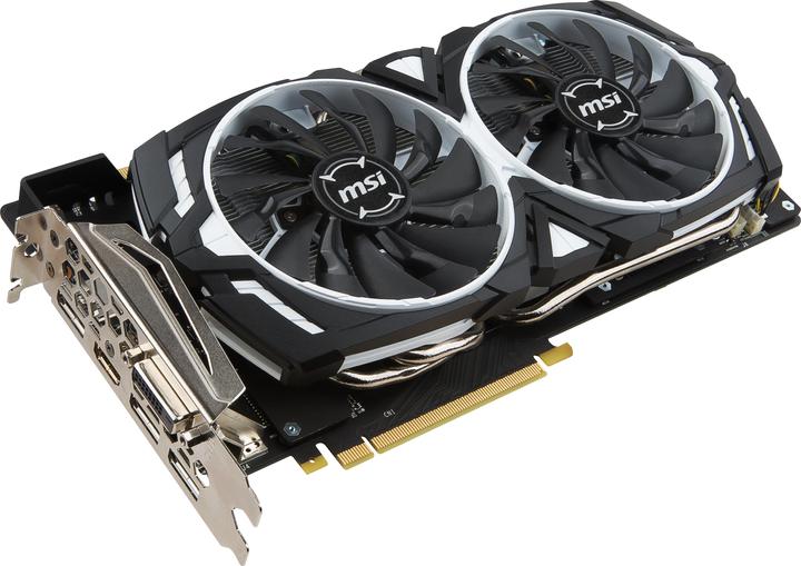 Immagine prodotto MSI GeForce GTX 1070 ARMOR OC (8 GB)