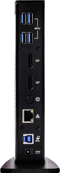 Produktbild Club 3D Dual Display Docking Station 4K60Hz (USB-B, 2 Ports)
