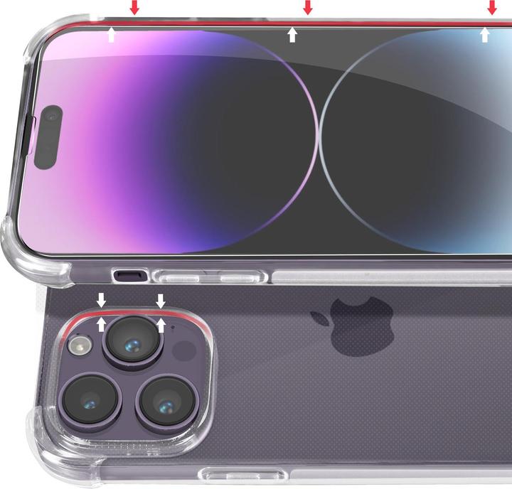 Actual product image Avizar Premium Protection Set: Cover + Foil Series (Apple iPhone 14 Pro Max)