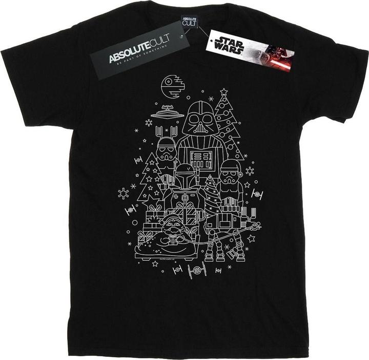 Star Wars Empire Christmas TShirt (XXL)