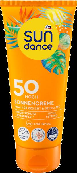dm Sundance Crème solaire (Crème solaire, SPF 50, 100 ml)