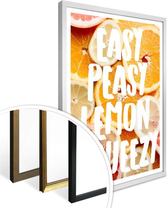 Produktbild Trenddeko Easy Peasy Lemon Squeezy (40 x 50 cm)