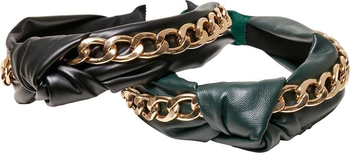 Actual product image Urban Classics Alice Band With Chain 2-Pack