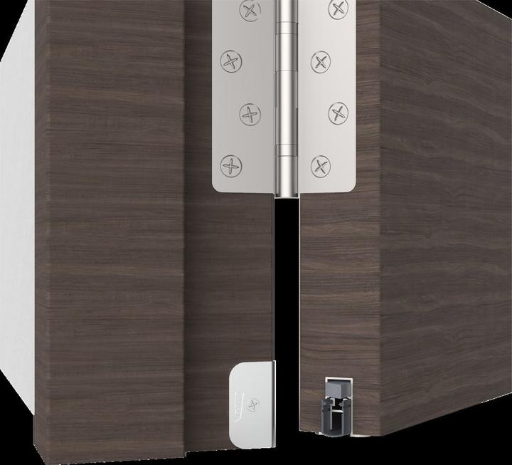 Produktbild Athmer Türdichtung Schall-Ex® DUO L-15/28 OS 1-404 2-seitig Länge 958 mm Aluminium silberfarben eloxiert...