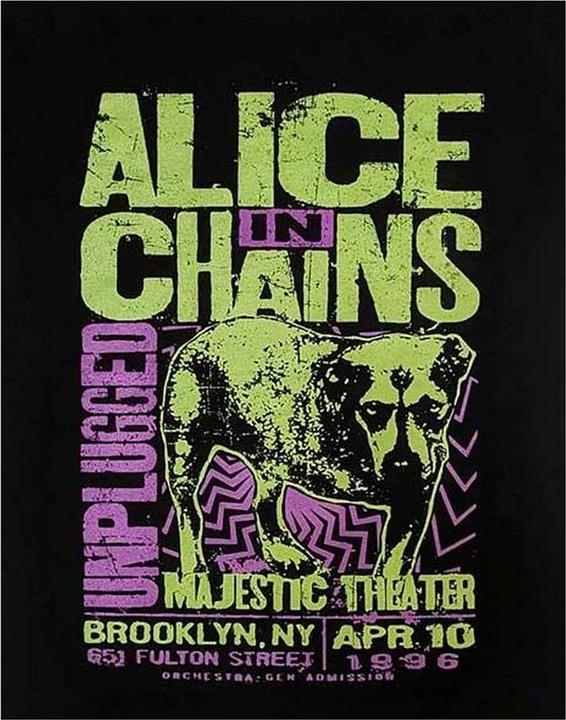 Produktbild Alice In Chains MTV Unplugged TShirt (XL)
