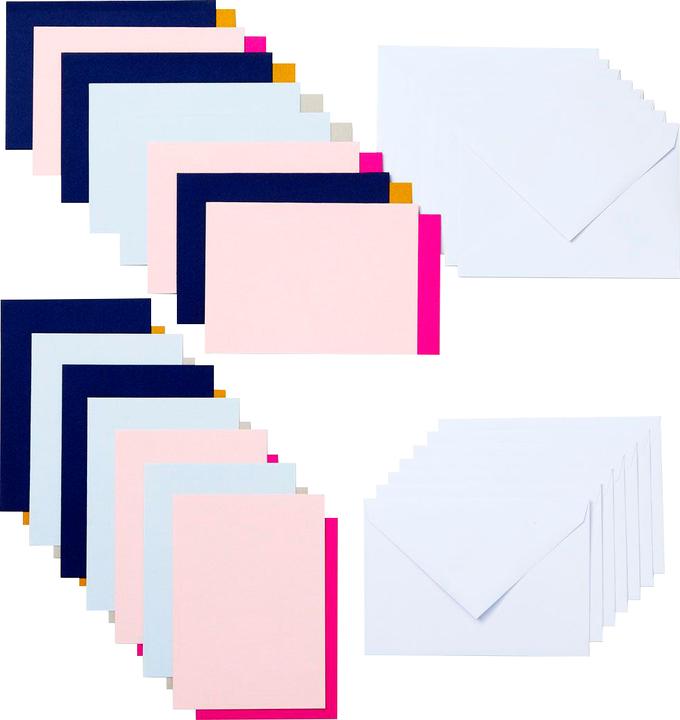 Actual product image Cricut Blank card Joy gold/dark blue/light grey, 15 pieces (15 pcs.)