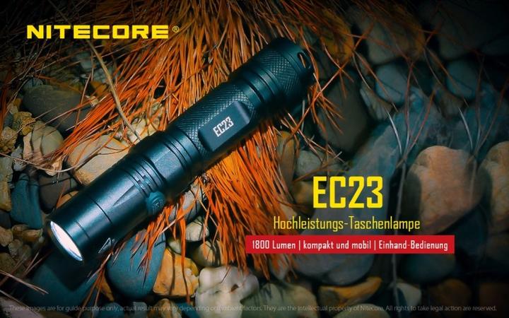 Immagine prodotto Nitecore Ec23 (12.90 cm, 1800 lm)
