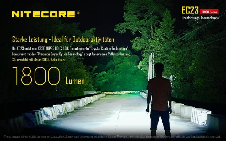 Immagine prodotto Nitecore Ec23 (12.90 cm, 1800 lm)