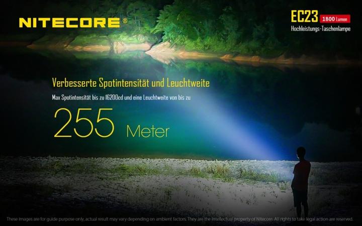 Immagine prodotto Nitecore Ec23 (12.90 cm, 1800 lm)