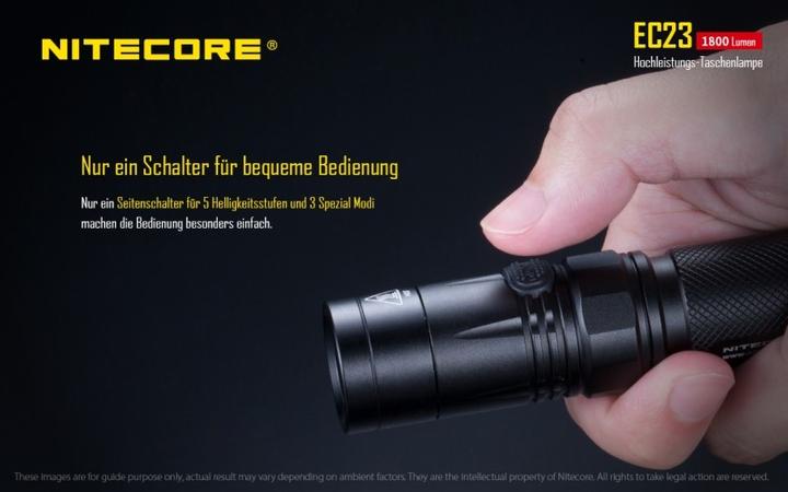 Immagine prodotto Nitecore Ec23 (12.90 cm, 1800 lm)