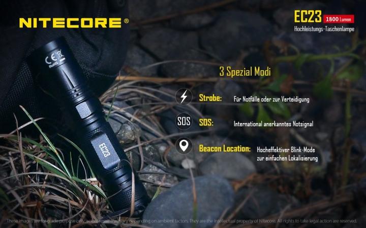 Immagine prodotto Nitecore Ec23 (12.90 cm, 1800 lm)