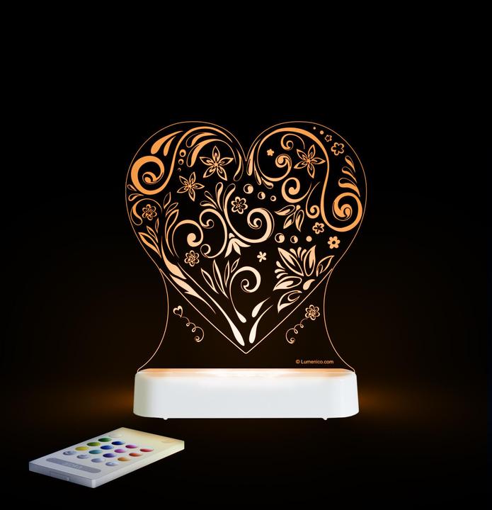 Actual product image Aloka SleepyLight Love heart