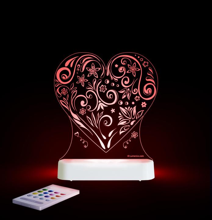 Actual product image Aloka SleepyLight Love heart