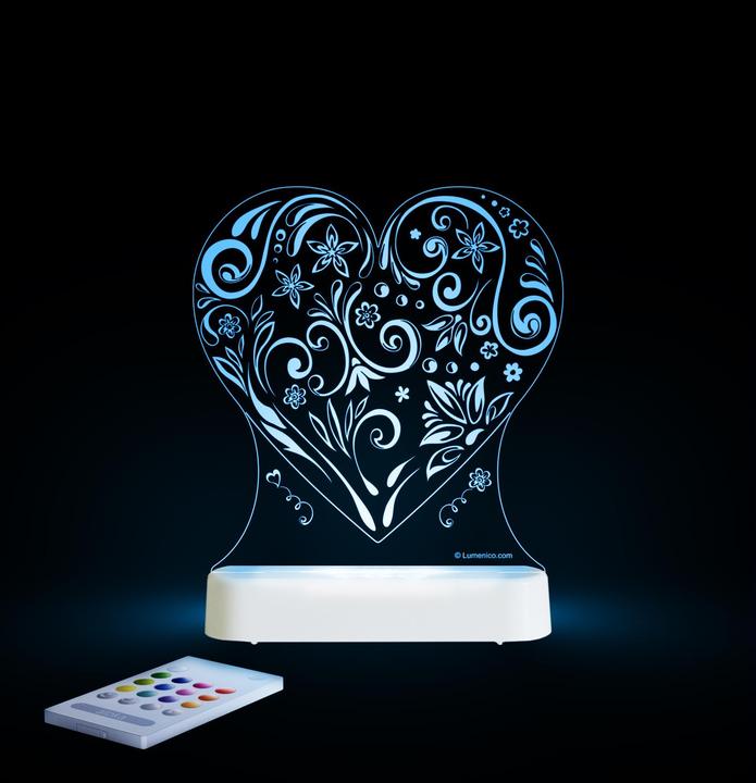 Actual product image Aloka SleepyLight Love heart