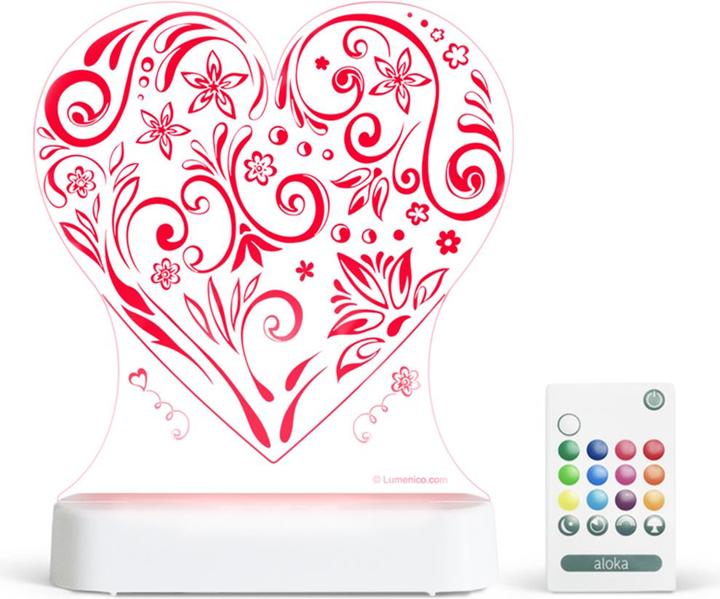 Actual product image Aloka SleepyLight Love heart