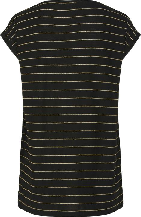 Actual product image Pieces Pcbillo Tee Lurex Stripes Noos Bc (XXL)