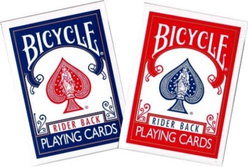 Produktbild Megagic Bicycle Karten rot oder blau (Deutsch)