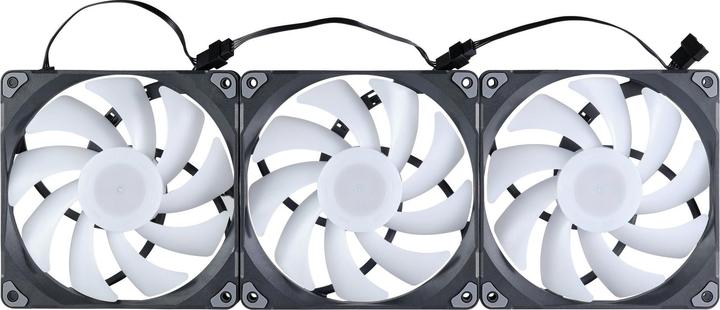 Image du produit Phanteks Ventilateur M25 PWM D-RGB, pack de 3 - 140mm, noir (140 mm, 3 x)