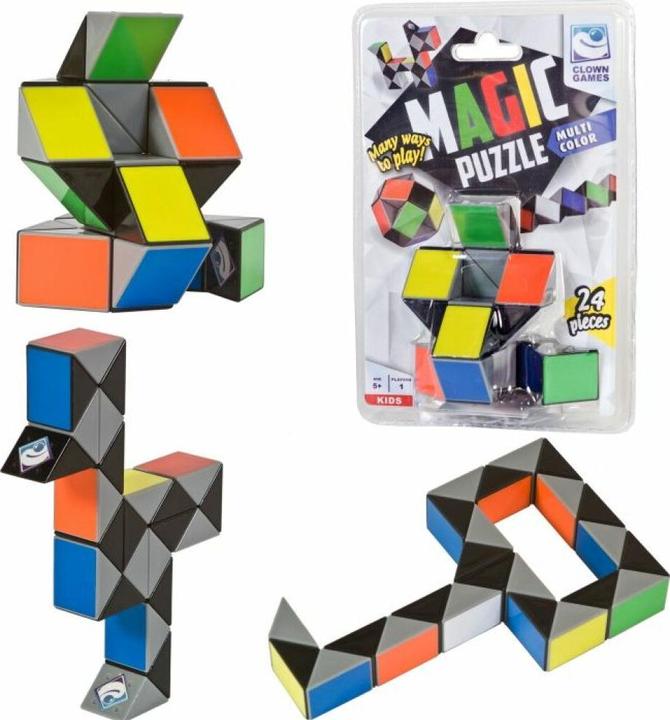 Energy Label Clown games Magic Puzzle (German, French, Italian, English)