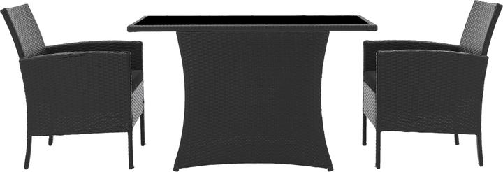 Actual product image Möbilia Garden seating group black