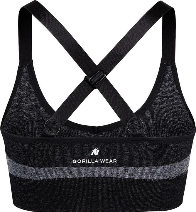 Image du produit Gorilla Wear Selah Seamless Sports Bra - noir (XS)