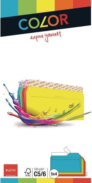Actual product image Elco Envelope - COLOR OPTIFIX (C5, C6, 20 x)