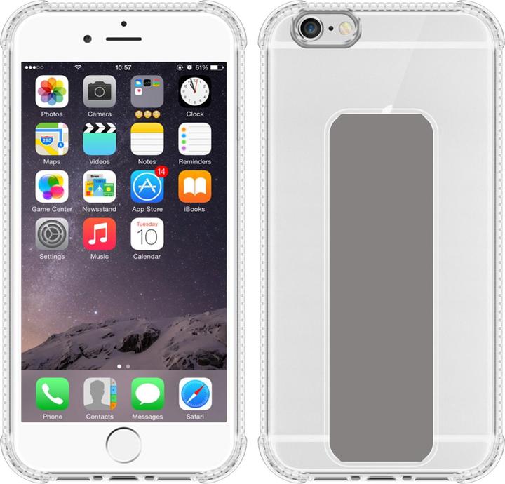 Produktbild Cadorabo Hülle für Apple iPhone 6 PLUS / 6S PLUS im TPU mit Halterung LM167 Style (Apple iPhone 6 Plus)