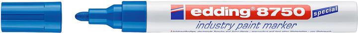 Edding Lack Marker 8750 Industry (Blau, 2 mm, 1 x)