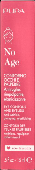 Image du produit Pupa Milano No Age Eye Contour And Eyelid Cream (Crème, 15 ml)