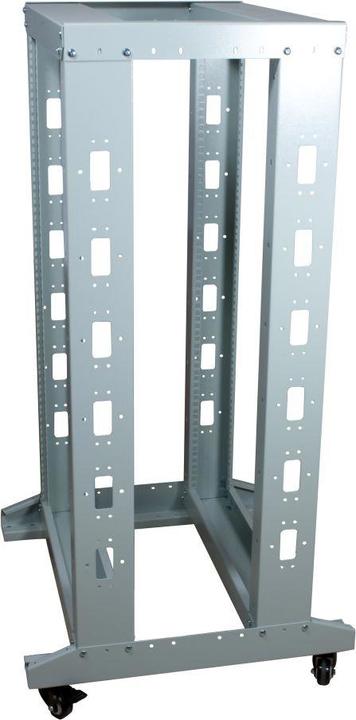 Produktbild Allnet 19"Grundgestell, 42HE, B600/T1200mm, Lichtgrau, SRB-Serie (42 HE, 19 Zoll Rack)
