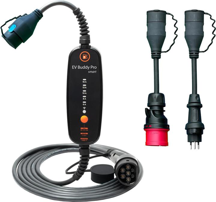 Image du produit Ev Buddy Pro Smart (Type 2, 11 kW, 16 A, CEE16 rouge, Type 13)