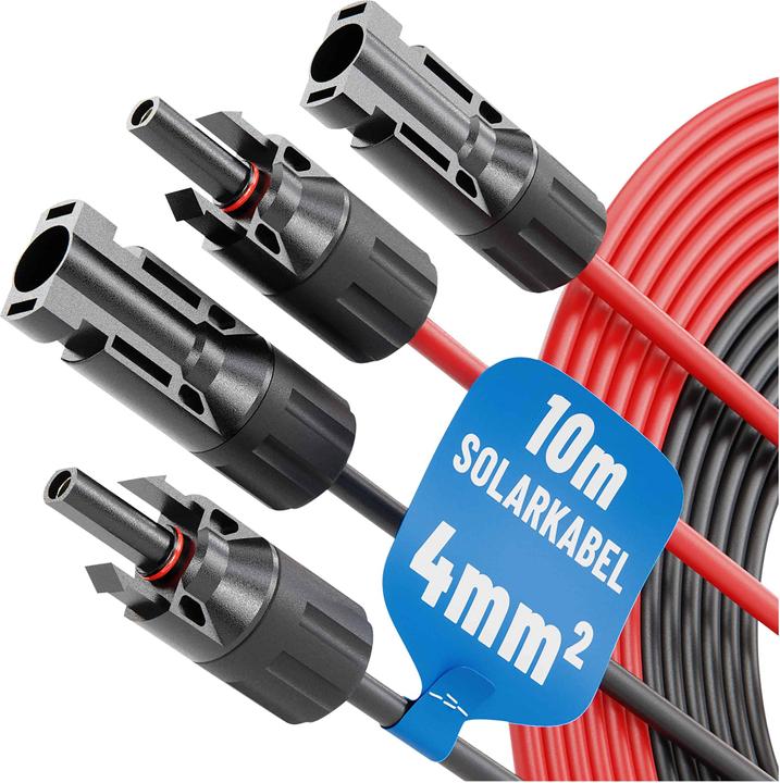Produktbild Absina 10 m Solarkabel Set (Solarkabel)