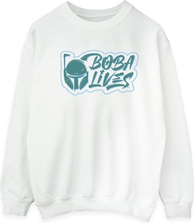 Star Wars The Book Of Boba Fett Lives Chest Sweatshirt (4XL)