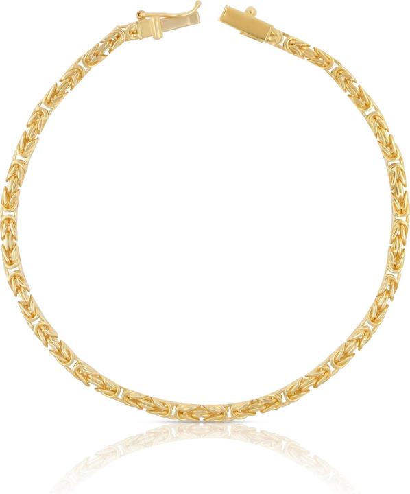Muau Königskette (19 cm, 750/18K Gelbgold)