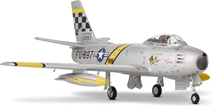 FMS F-86 The Huff Jet EDF 80 PNP silber - 122 cm (Jet)