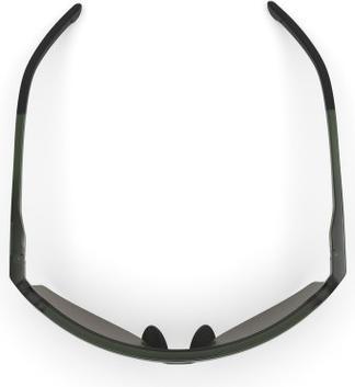 Actual product image Blank Sunglasses - Moss Green (Moss green mat, Brown)