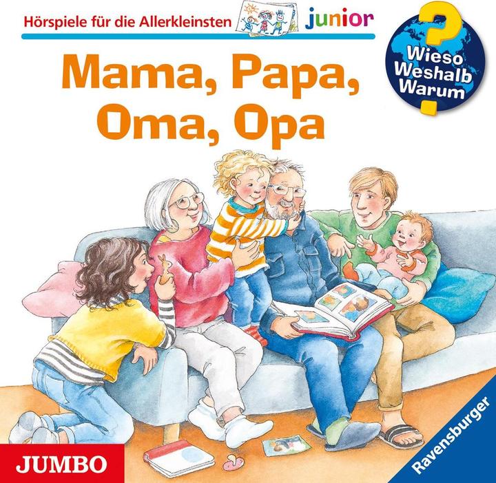Immagine prodotto Jumbo CD WhyWhyWhyWhy Junior - Mamma, papà, nonna, nonno