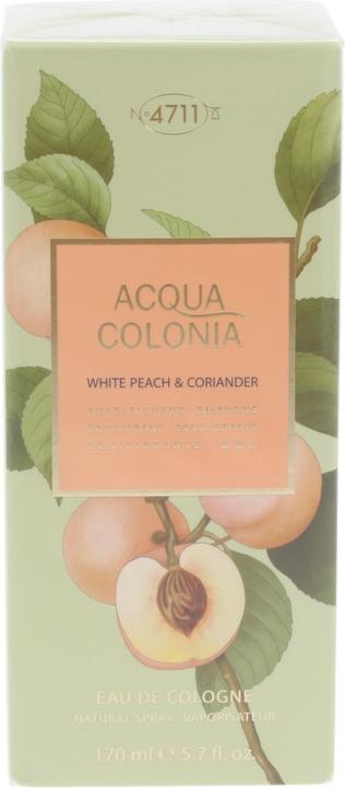 Actual product image Acqua Colonia 4711 White Peach & Coriander (Eau de cologne, 170 ml)