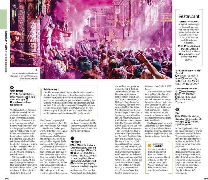 Produktbild Vis-à-Vis Reiseführer Delhi, Agra & Jaipur (Deutsch, DK Verlag Reise, 2024)