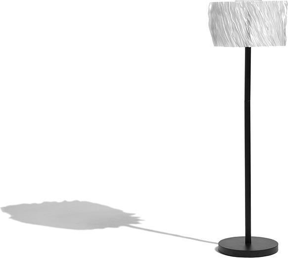 Image du produit Les Jardins Lampadaire Hugo solaire alu noir PETG transparent TDS0008 (500 lm)
