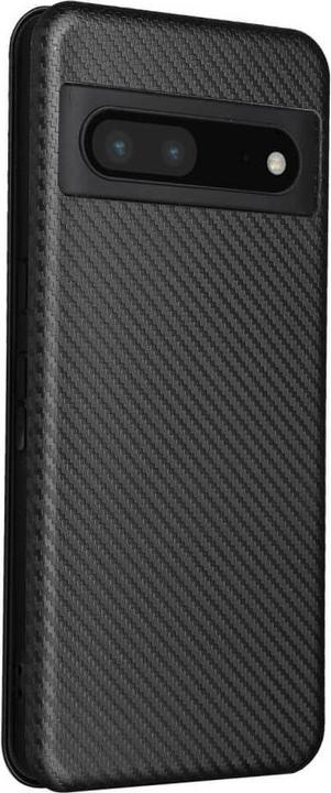 Image du produit Cover-Discount Google Pixel 7 Pro - Etui flip look carbone noir (Google Pixel 7 Pro)