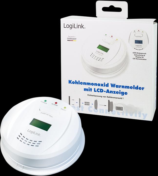 Actual product image LogiLink Carbon monoxide detector